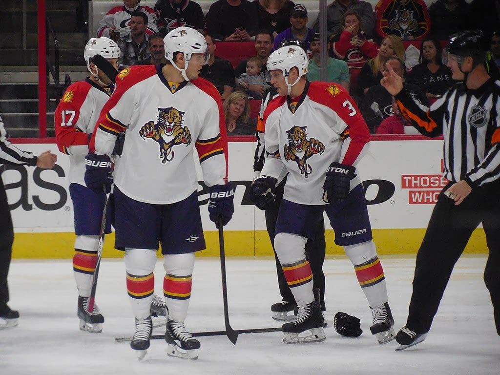 The Florida Panthers are the first professional sports team to utilize NCAA NIL endorsement rights.