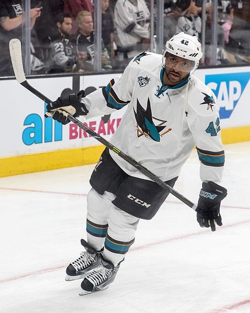 Joel Ward took a different route to hockey, showing true team player development.